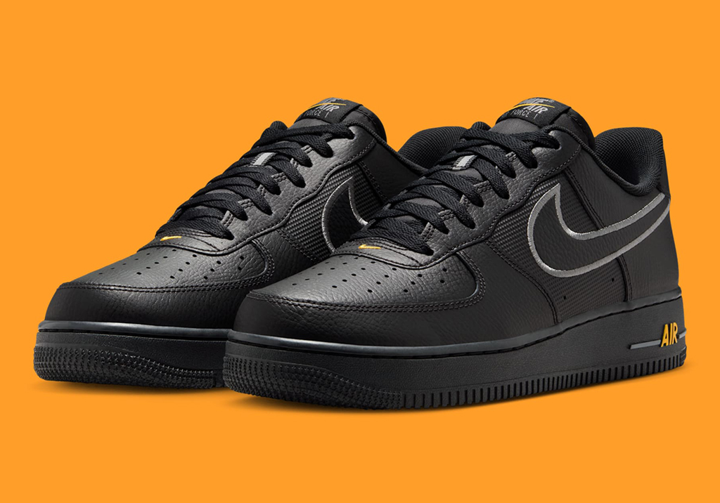 Giày Nike Air Force 1 Low 'Black' IB7677-001 - Ảnh 3