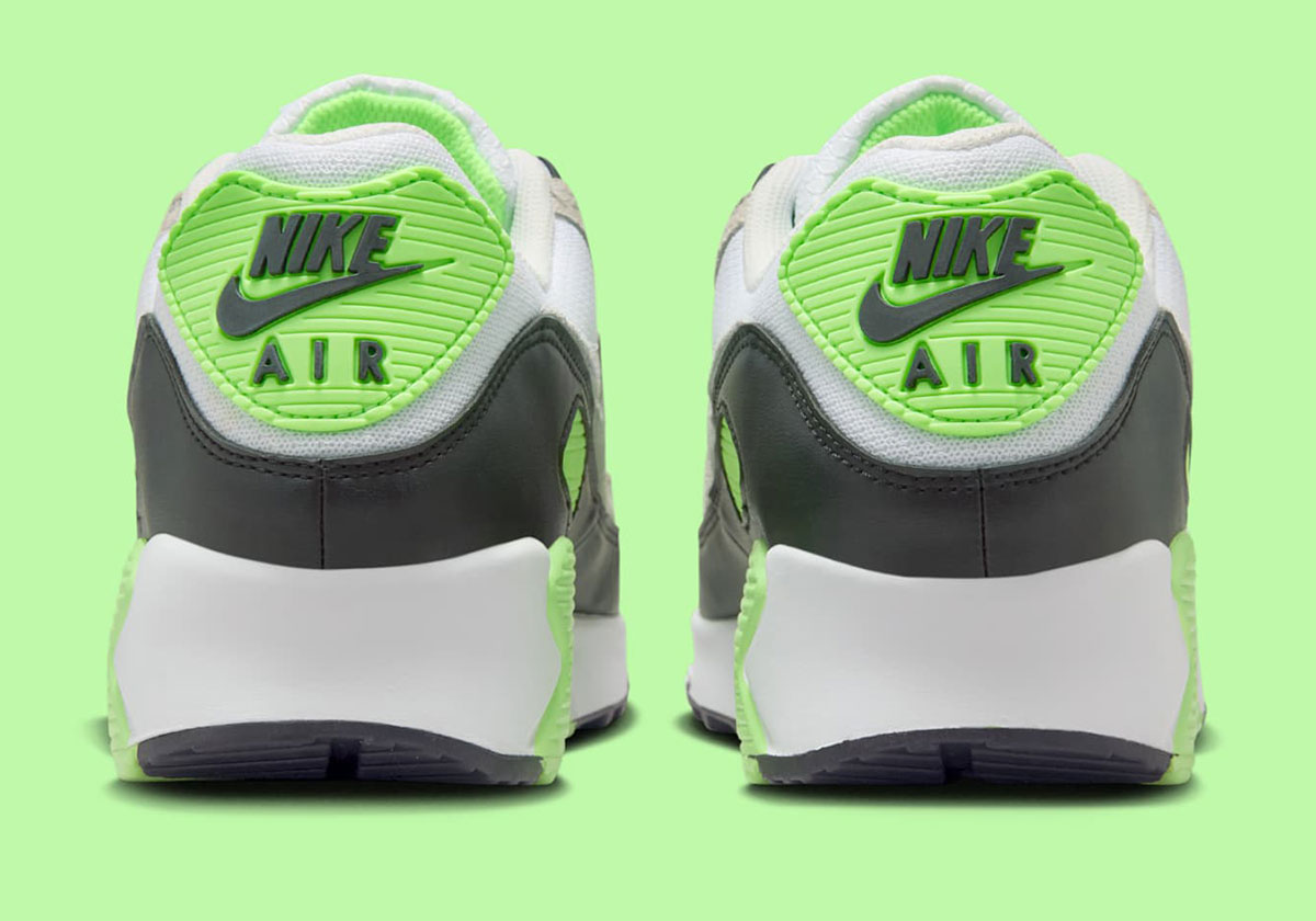 Giày Nike Air Max 90 ‘Vapor Green’ DM0029-115 - Ảnh 4
