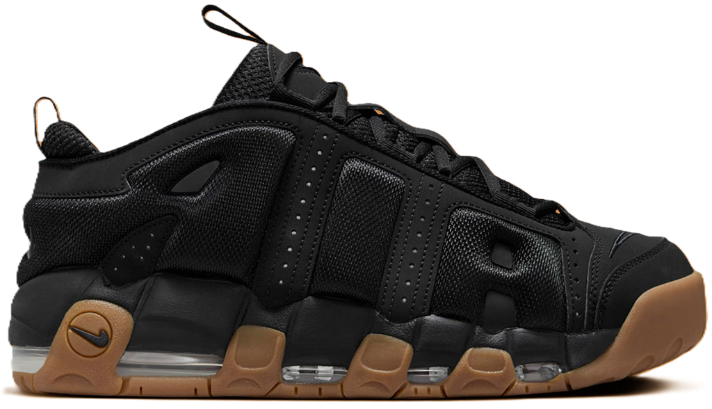 Giày Nike Air More Uptempo Low ‘Black Gum’ FZ3055-003