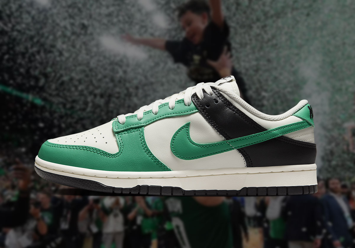 Giày Nike Dunk Low Celtics 'Sail' IB4363-133 - Ảnh 7