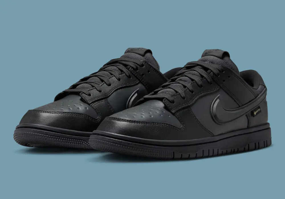 Giày Nike Dunk Low Gore-Tex 'Black' HQ2053-001 - Ảnh 3