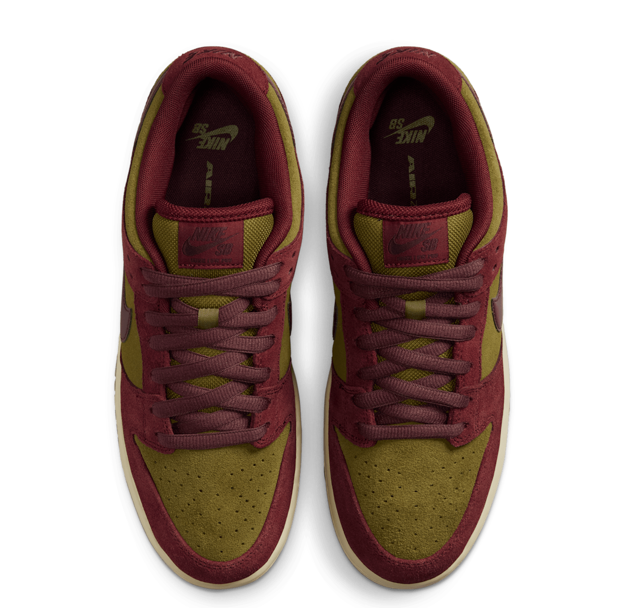 Alternative view of Giày Nike SB Dunk Low ‘Dark Team Red’ HQ1625-600