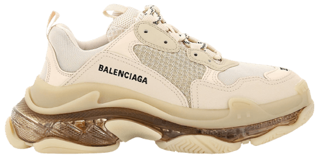 Giày Balenciaga Triple S Clear Sole 'Beige' 544351W2GA19710