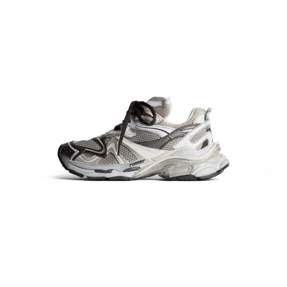 Giày Balenciaga Runner 2.0 Trainers 'Beige' 779066W3RXP2000 - Ảnh 6