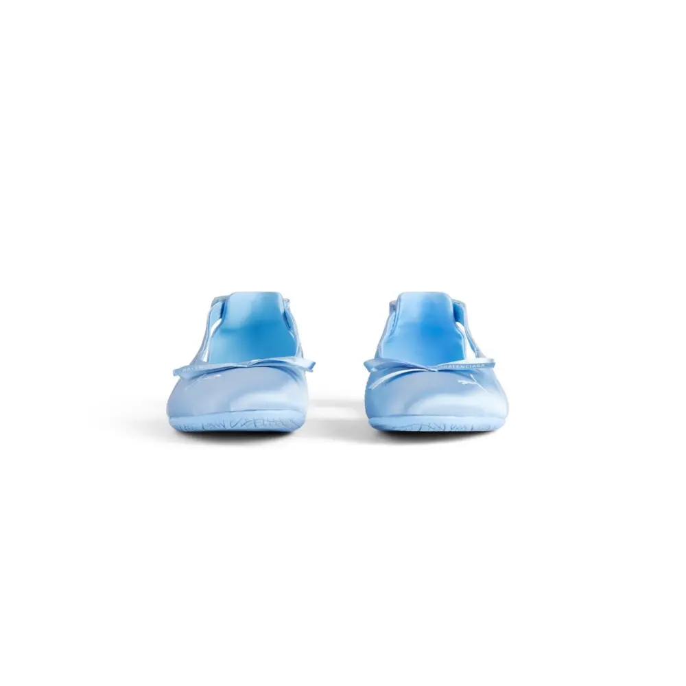 Giày Balenciaga Speedcat Ballet Satin 'Blue' 847163WSDST4400 - Ảnh 5