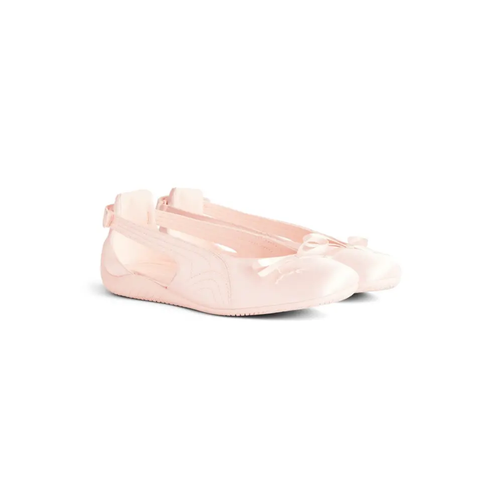 Giày Balenciaga Speedcat Ballet Satin 'Pink' 847163WSDST5500 - Ảnh 4