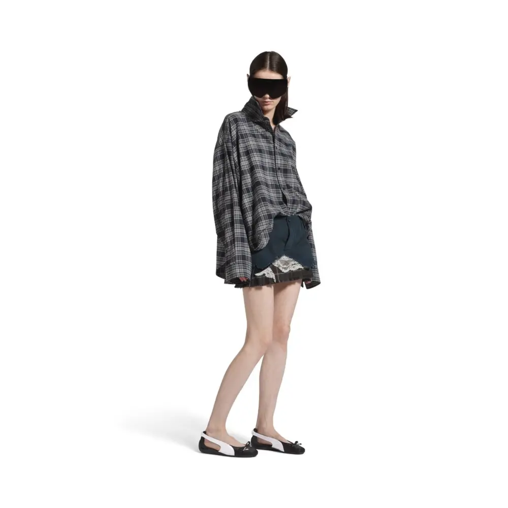 Alternative view of Giày Balenciaga Speedcat Ballet Satin 'Black' 847163WSDST1090