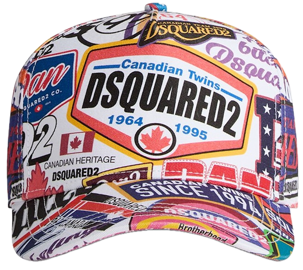 Mũ Dsquared2 Logomania Baseball Cap 'Multicolor' BCM077505C07289