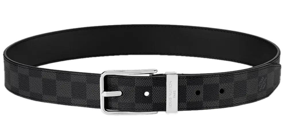 Thắt Lưng Louis Vuitton Pont Neuf 35MM Belt 'Graphite' M8200S