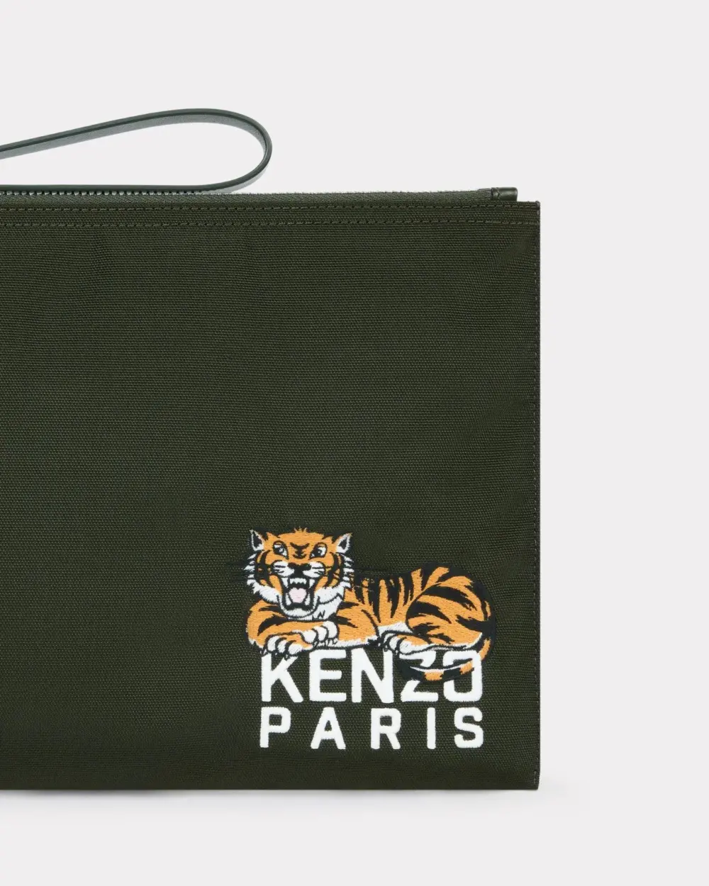 Alternative view of Túi Kenzo Happy Tiger Large Clutch 'Dark Khaki' FF65PM612F29-51