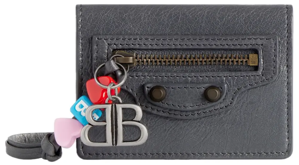 Ví Balenciaga Le City Mini Wallet 'Volcanic Rock' 8106692AB8M1251