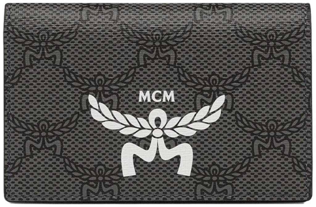 Ví MCM Himmel Lauretos Bi-fold Card Holder 'Black' MXAESAC02ED001
