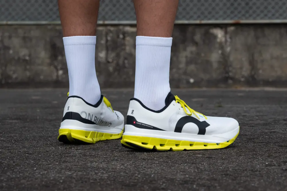 Giày On Cloudflow 5 ‘White Lime’ 3MF10112929 - Ảnh 3