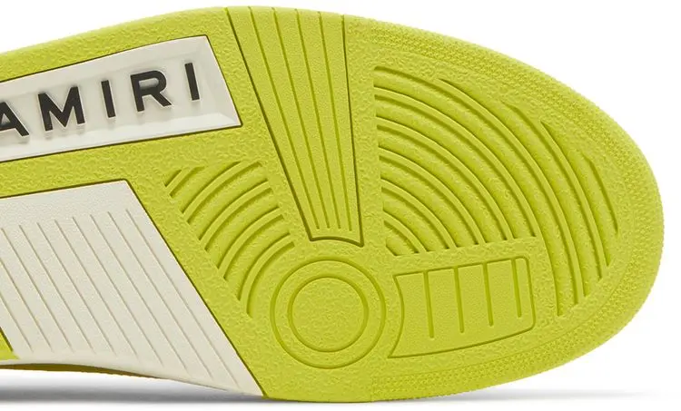 Giày Amiri Skel Top Low 'White Lime' PF22MFS003-146 - Ảnh 4