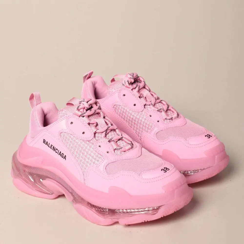 Giày Balenciaga Triple S 'Clear Sole Pink' 544351-W2GA1-5760 - Ảnh 5