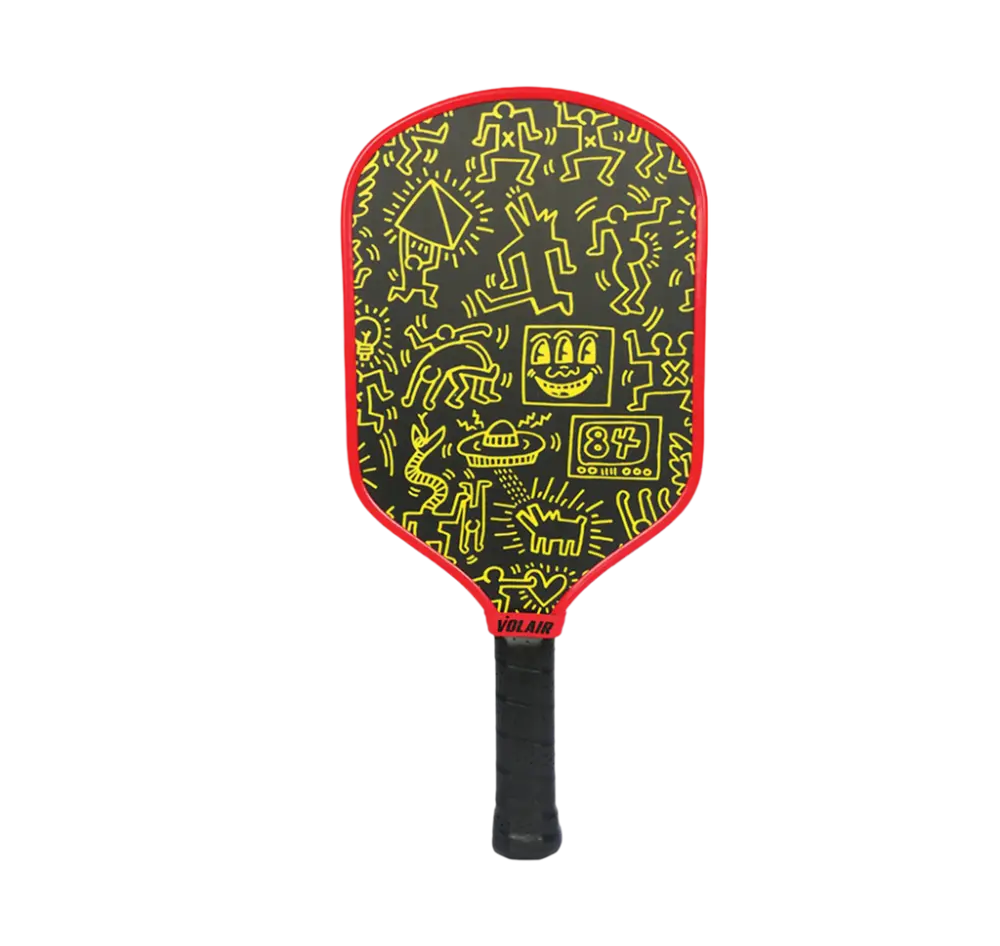 Vợt Pickleball Volair Mach 1 Forza: 16mm ‘Keith Haring #2’ - Ảnh 4