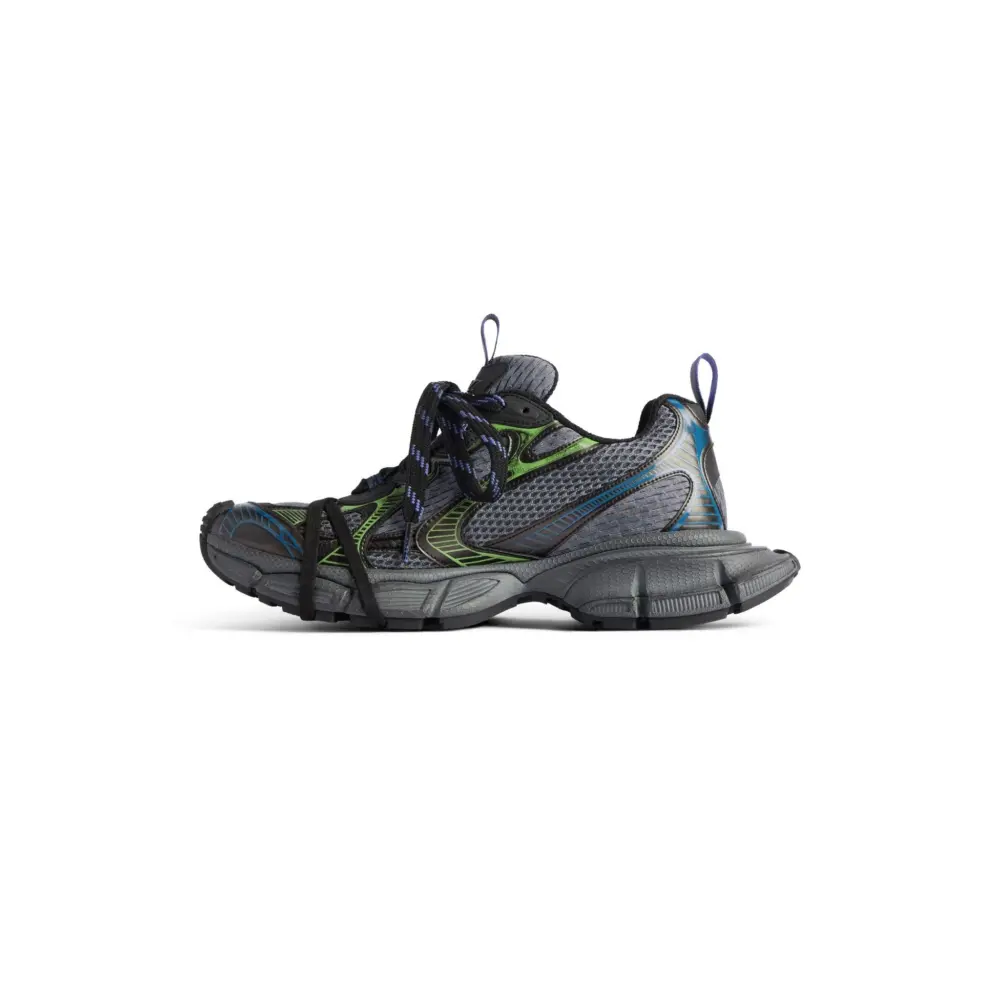 Giày Balenciaga 3xl Trainers 'Dark Green' 734734W3XL51143 - Ảnh 4