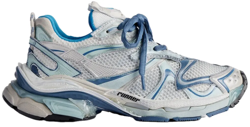 Giày Balenciaga Runner 2.0 Trainers 'Blue' 779066W3RXP9402