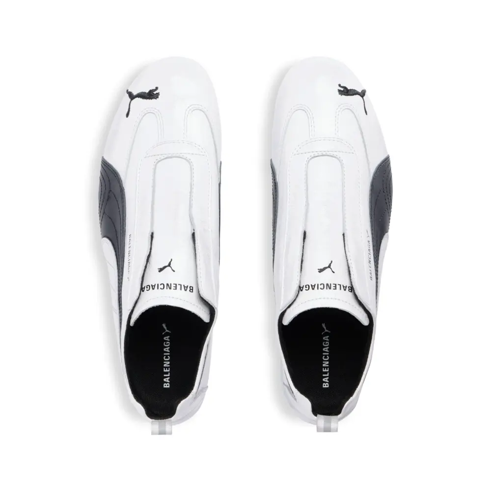 Giày Balenciaga Speedcat Leather 'White' 847148WSDSB9010 - Ảnh 8