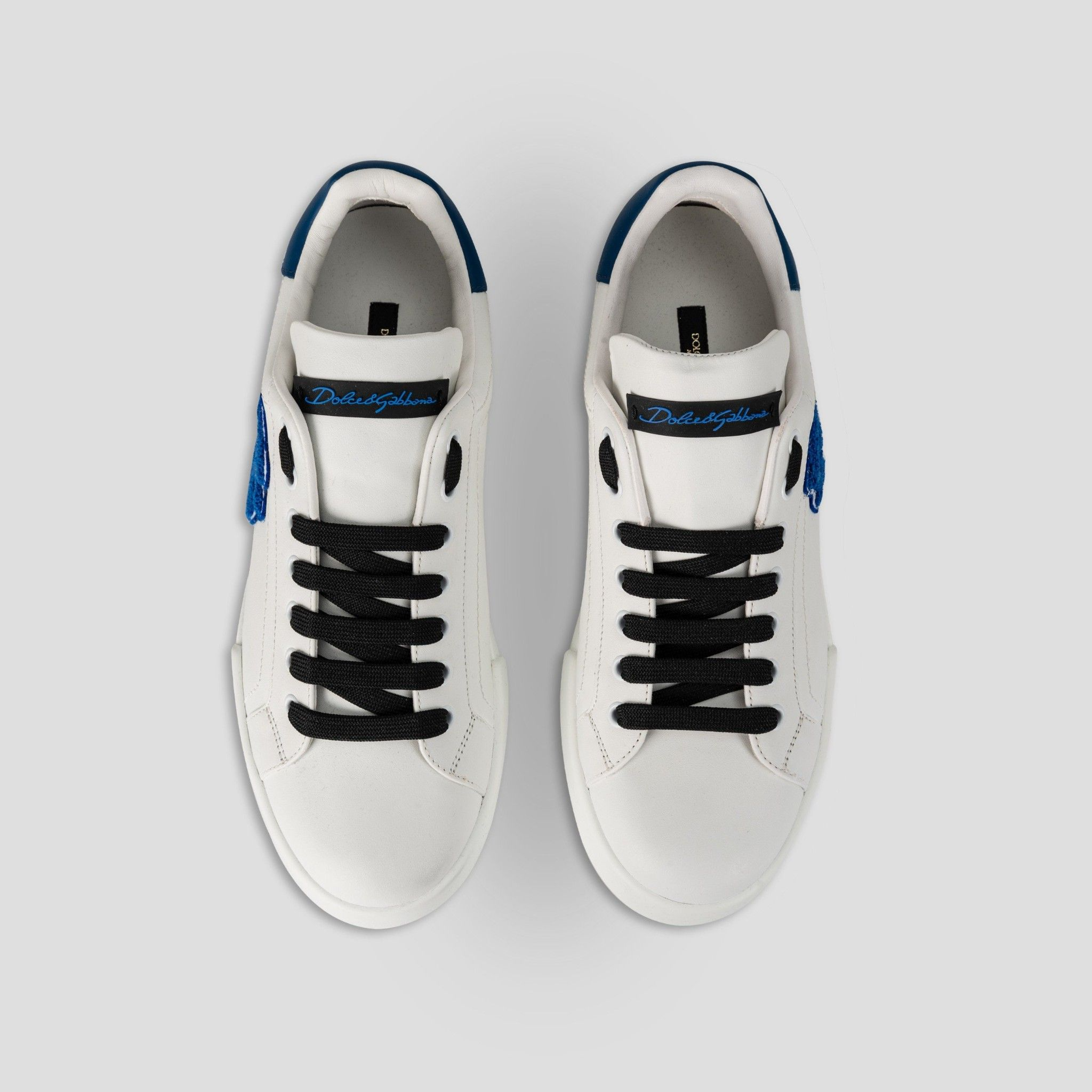 Giày Dolce & Gabbana DG Logo 'White Blue' CS1558-AH504-89951 - Ảnh 3