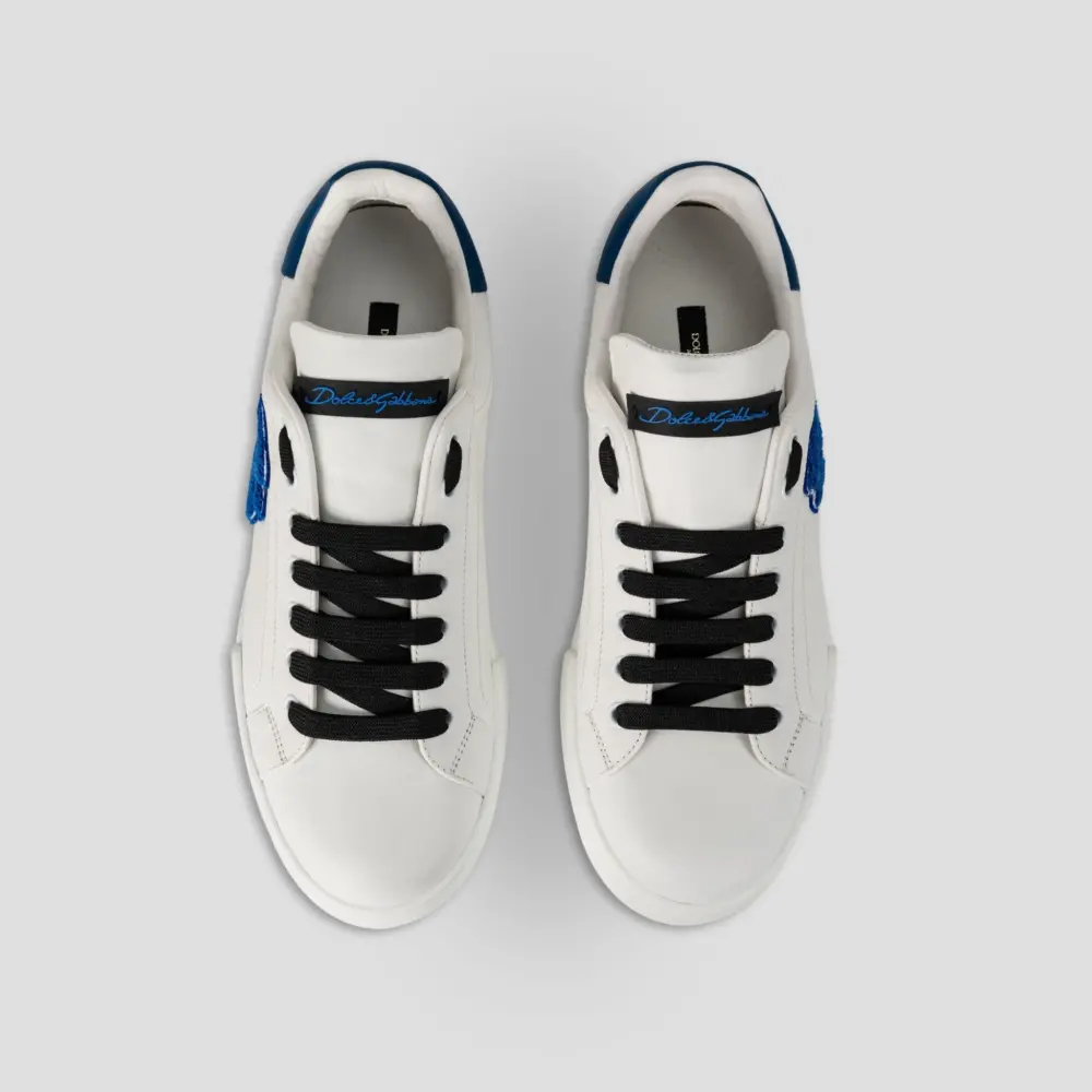 Giày Dolce & Gabbana DG Logo 'White Blue' CS1558-AH504-89951 - Ảnh 3