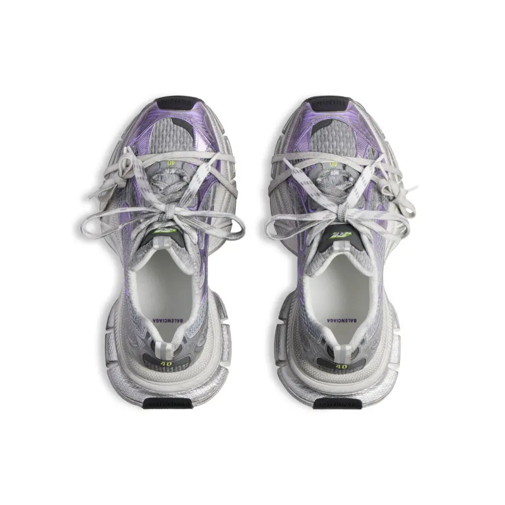 Giày Balenciaga 3xl Trainers 'Grey Purple' 734731W3XL51259 - Ảnh 8