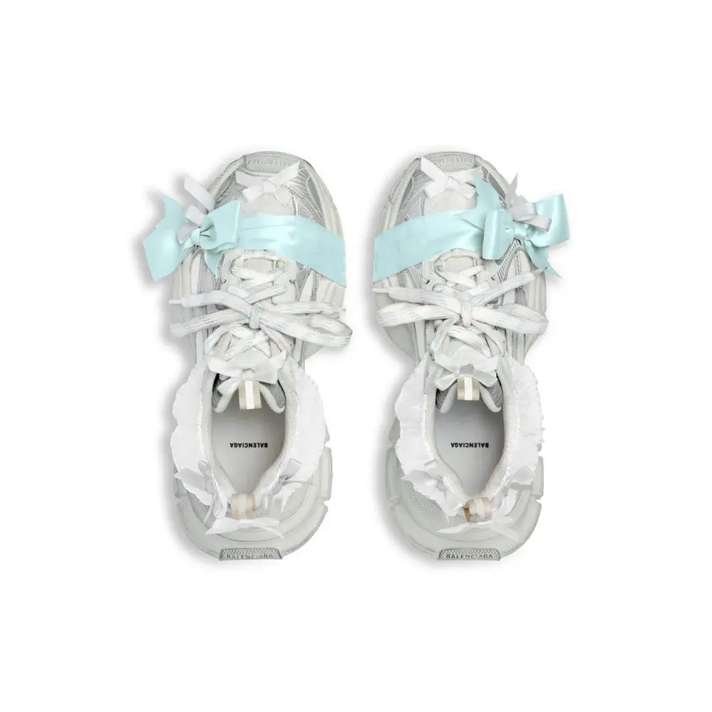Giày Balenciaga 3xl Lace Trainers 'White' 832994WXLMC2940 - Ảnh 6