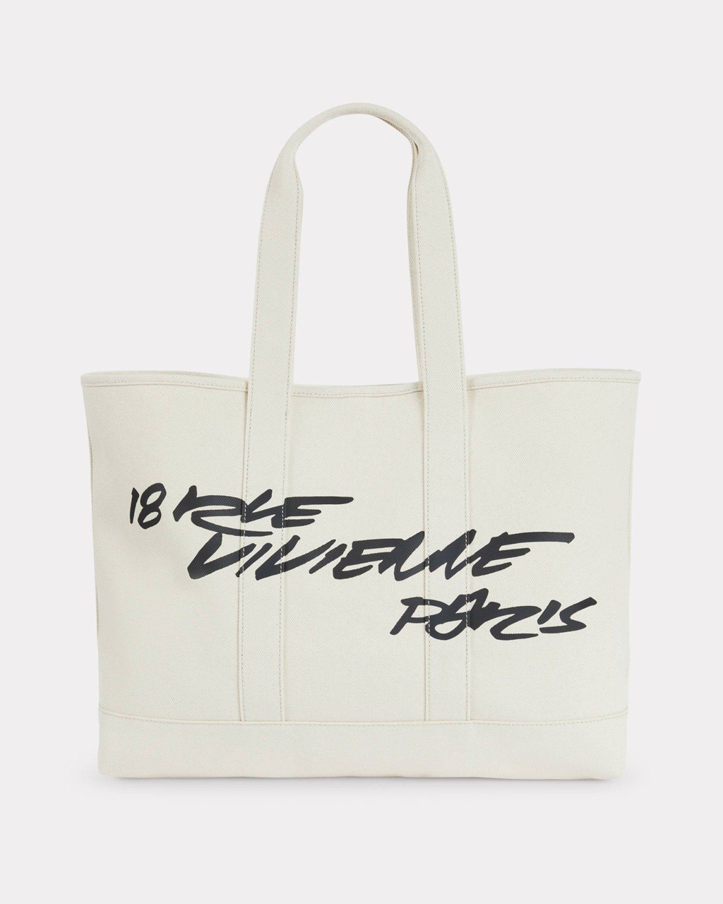 Túi Kenzo x Futura 2000 Large Tote Bag 'Ecru' FF68SA911F36-03 - Ảnh 3