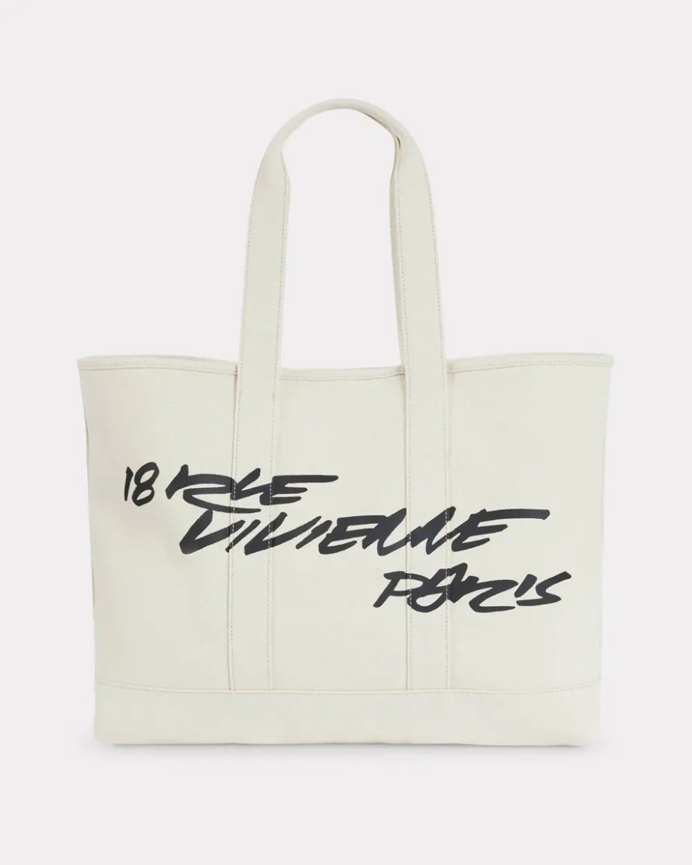 Túi Kenzo x Futura 2000 Large Tote Bag 'Ecru' FF68SA911F36-03 - Ảnh 3