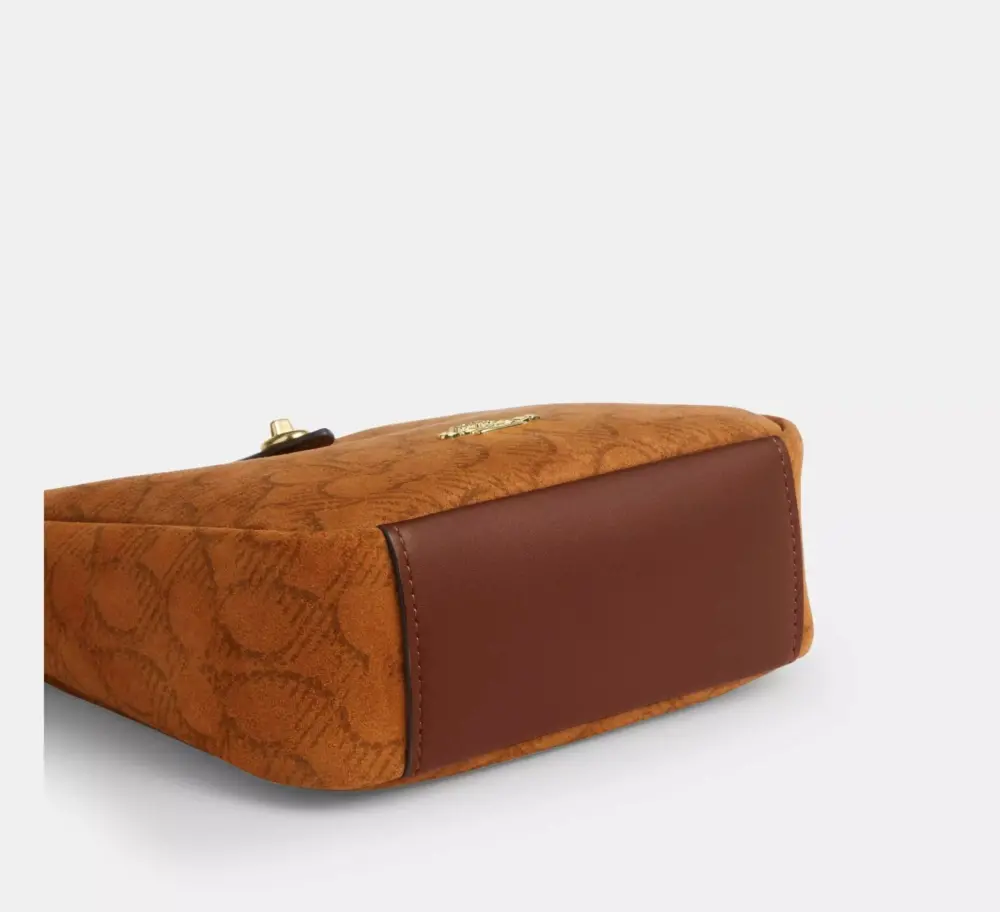 Túi Coach Hadley Mini Crossbody Bag 'Caramel' CCE16-IMLN6 - Ảnh 6