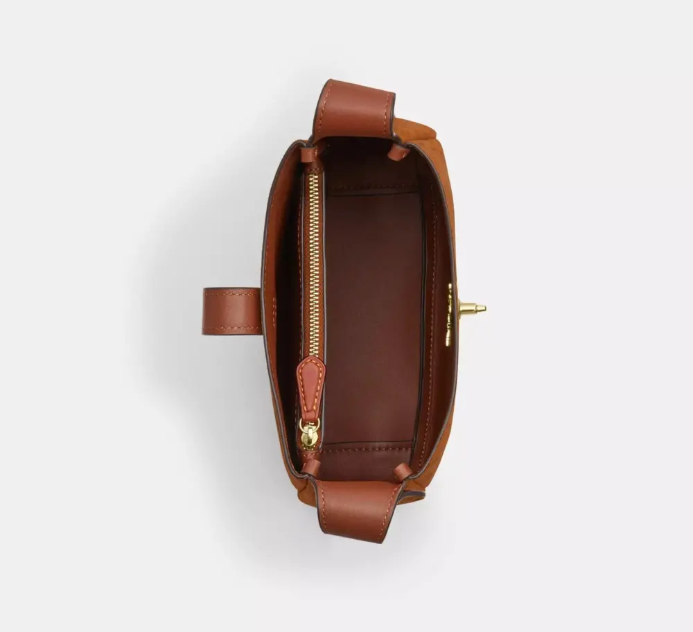Túi Coach Hadley Mini Crossbody Bag 'Caramel' CCE16-IMLN6 - Ảnh 4