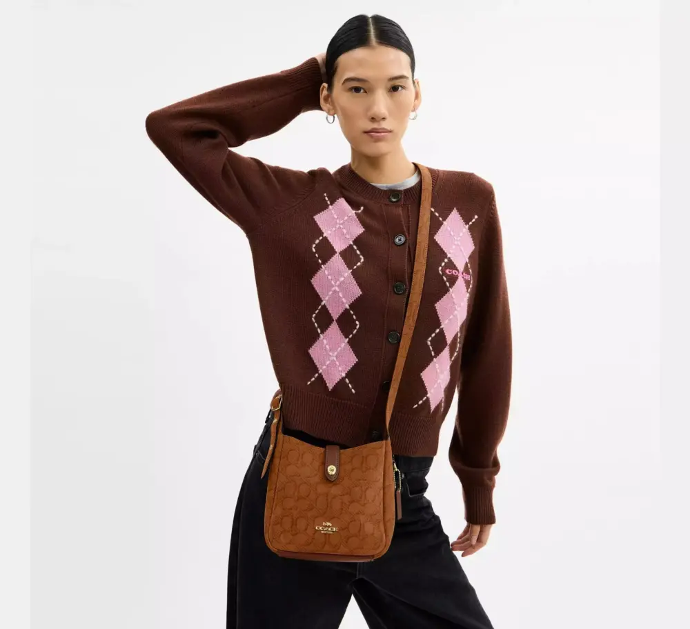Alternative view of Túi Coach Hadley Mini Crossbody Bag 'Caramel' CCE16-IMLN6