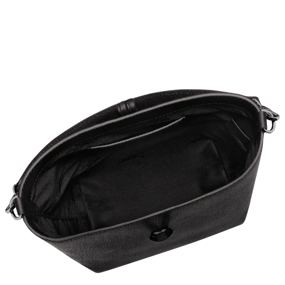 Túi Longchamp Le Roseau XS Bucket Bag 'Black' 10314HFP001 - Ảnh 5