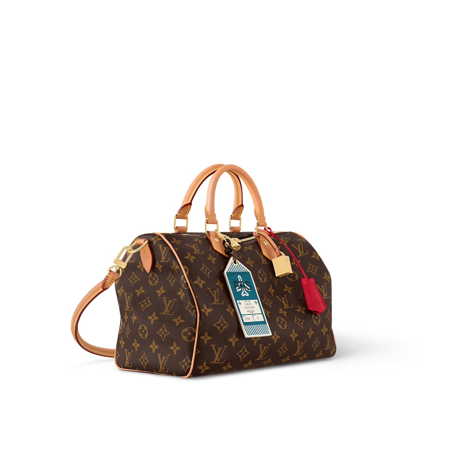 Alternative view of Túi Louis Vuitton Speedy Soft 30 Crafty Bag 'Brown' M11945