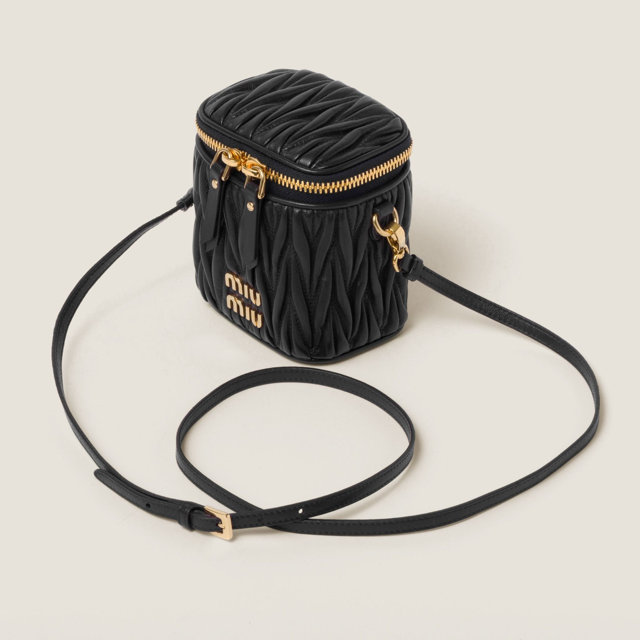 Alternative view of Túi Miu Miu Matelassé Micro Bag 'Black' 5NR018-2FPP-F0002