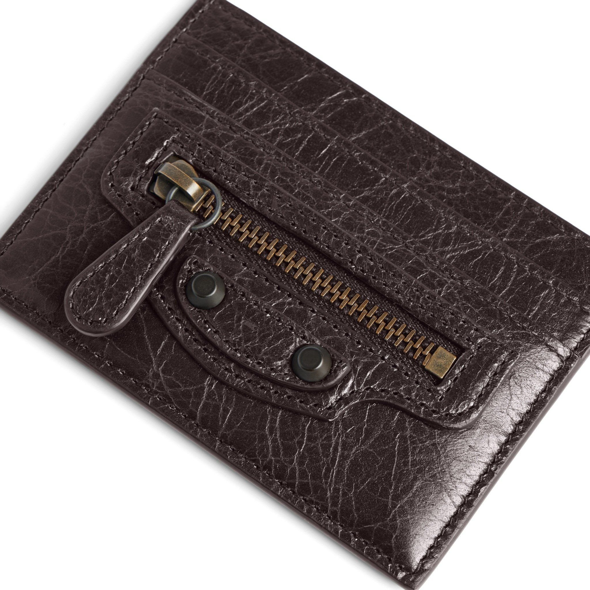 Ví Balenciaga Le City Card Holder 'Espresso' 8106062ABFY2221 - Ảnh 4