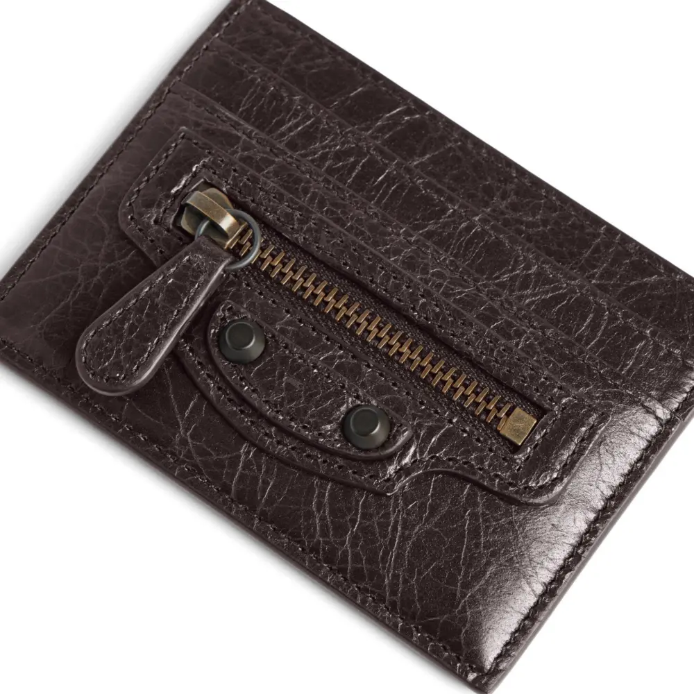 Ví Balenciaga Le City Card Holder 'Espresso' 8106062ABFY2221 - Ảnh 4