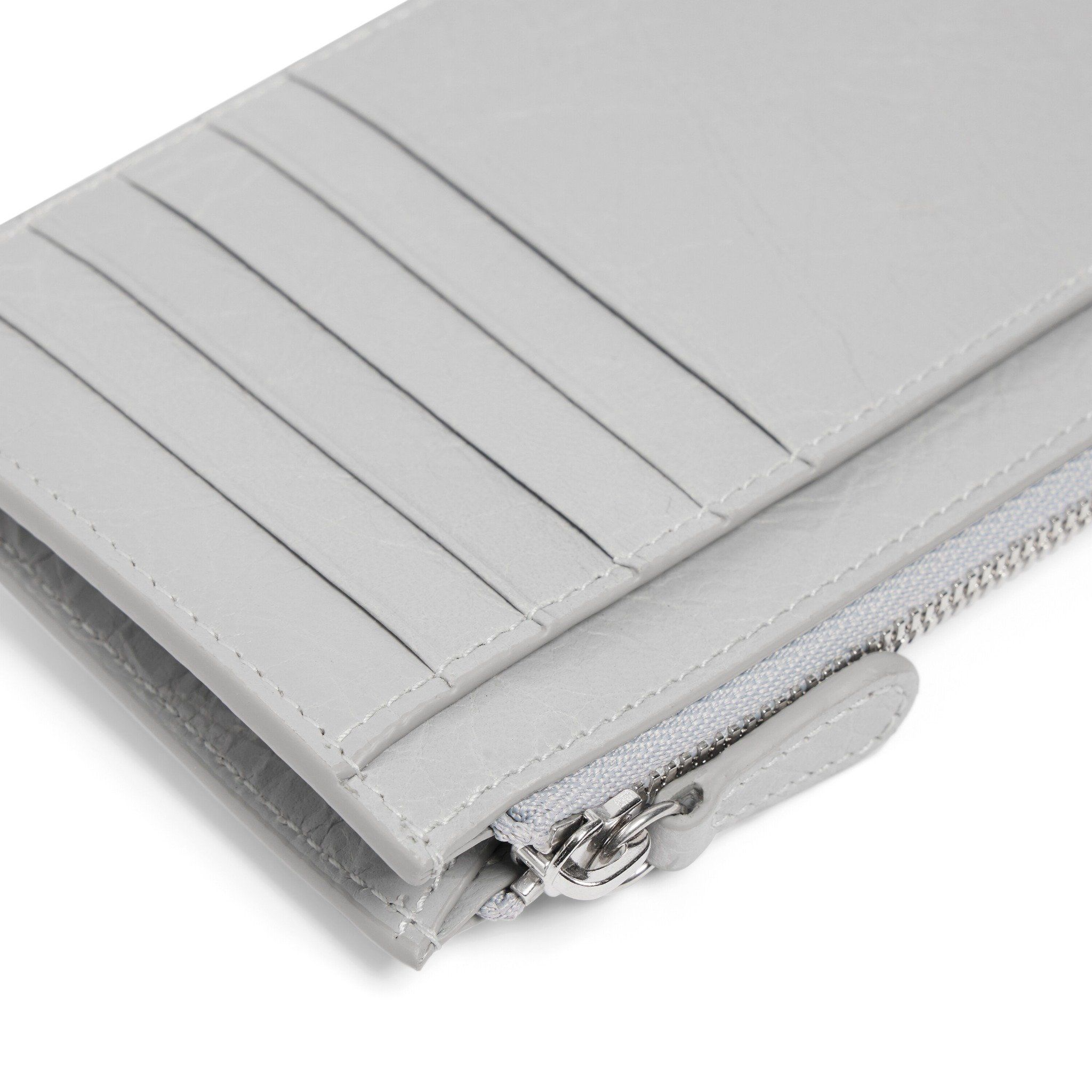 Ví Balenciaga Le City Long Coin 'Light Grey' 8106072ABV81210 - Ảnh 4