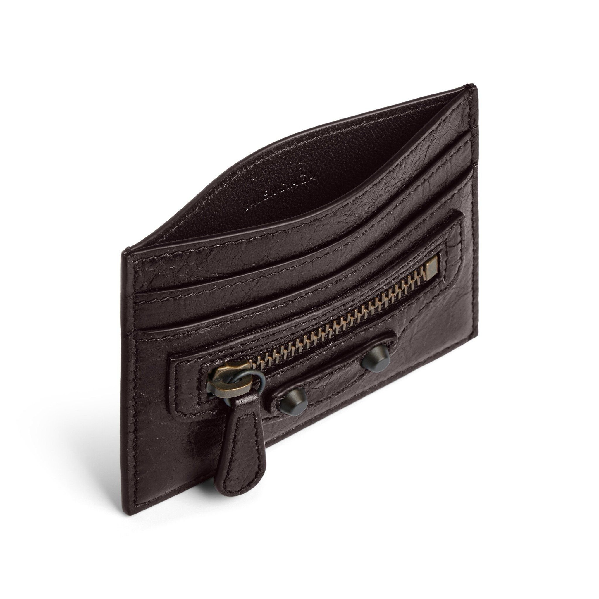Ví Balenciaga Le City Card Holder 'Espresso' 8106062ABFY2221 - Ảnh 3