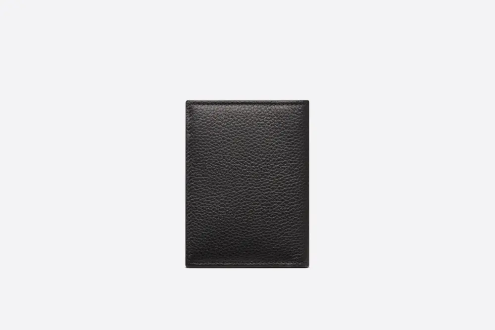 Ví Dior BI-Fold Card Holder 'Black CD Icon' 2ESCH138CDI-H00N - Ảnh 3