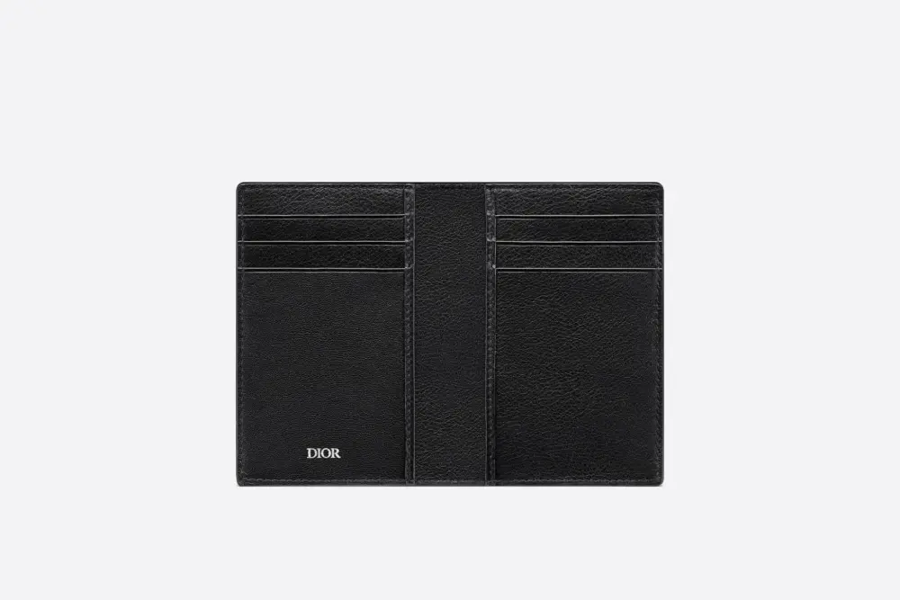 Alternative view of Ví Dior BI-Fold Card Holder 'Black CD Icon' 2ESCH138CDI-H00N