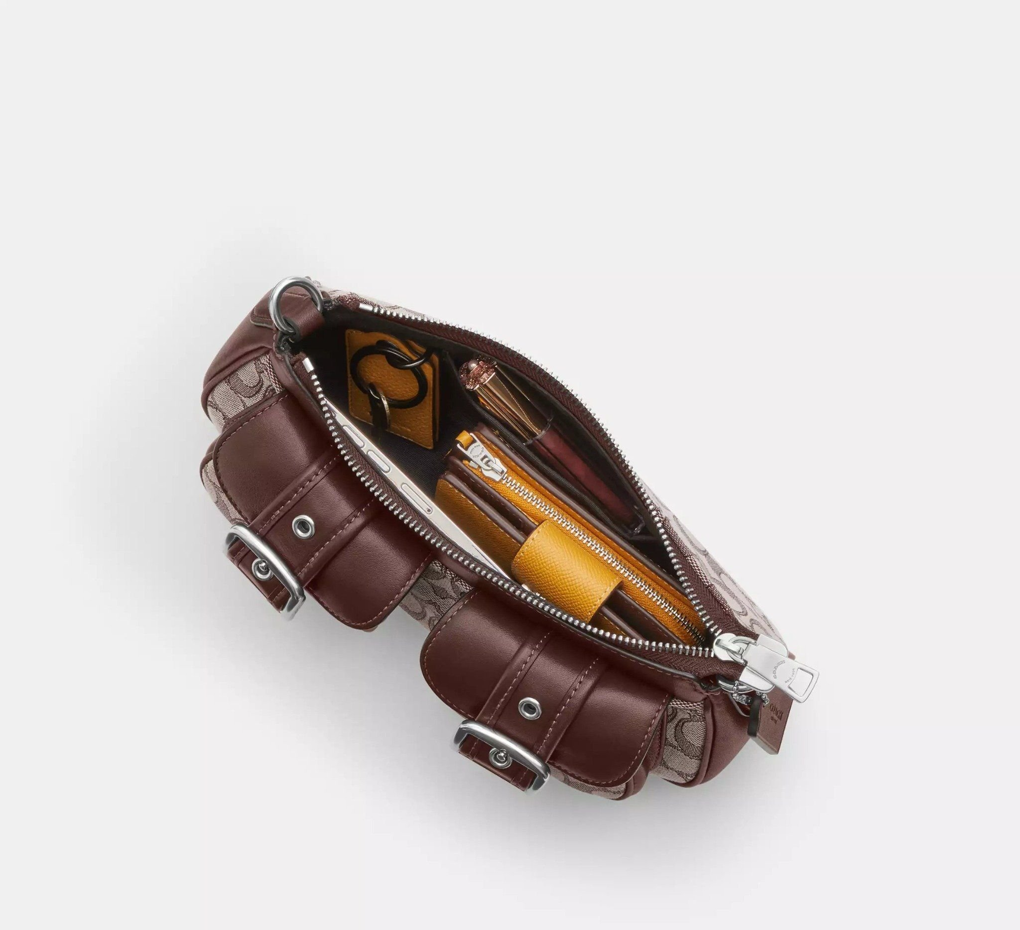 Túi Coach Ashton Bag 'Maple' CBJ00-SVS8S - Ảnh 6