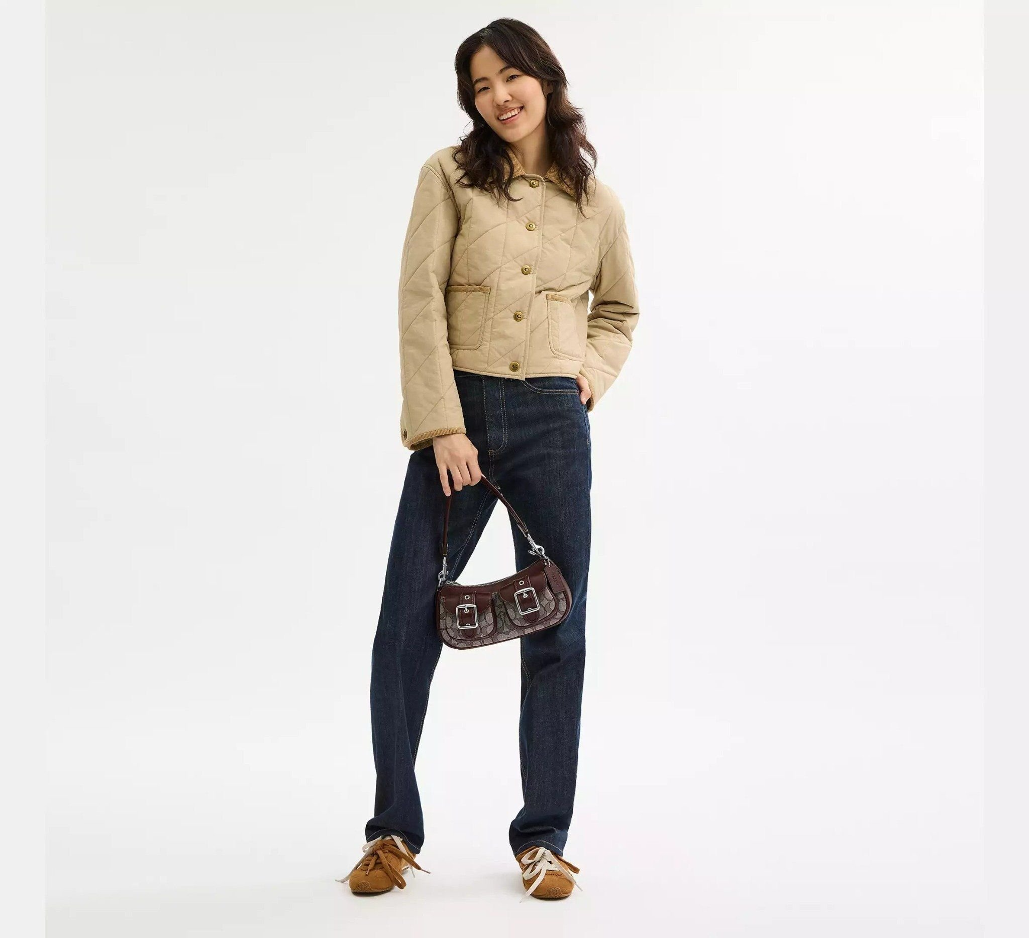 Túi Coach Ashton Bag 'Maple' CBJ00-SVS8S - Ảnh 3