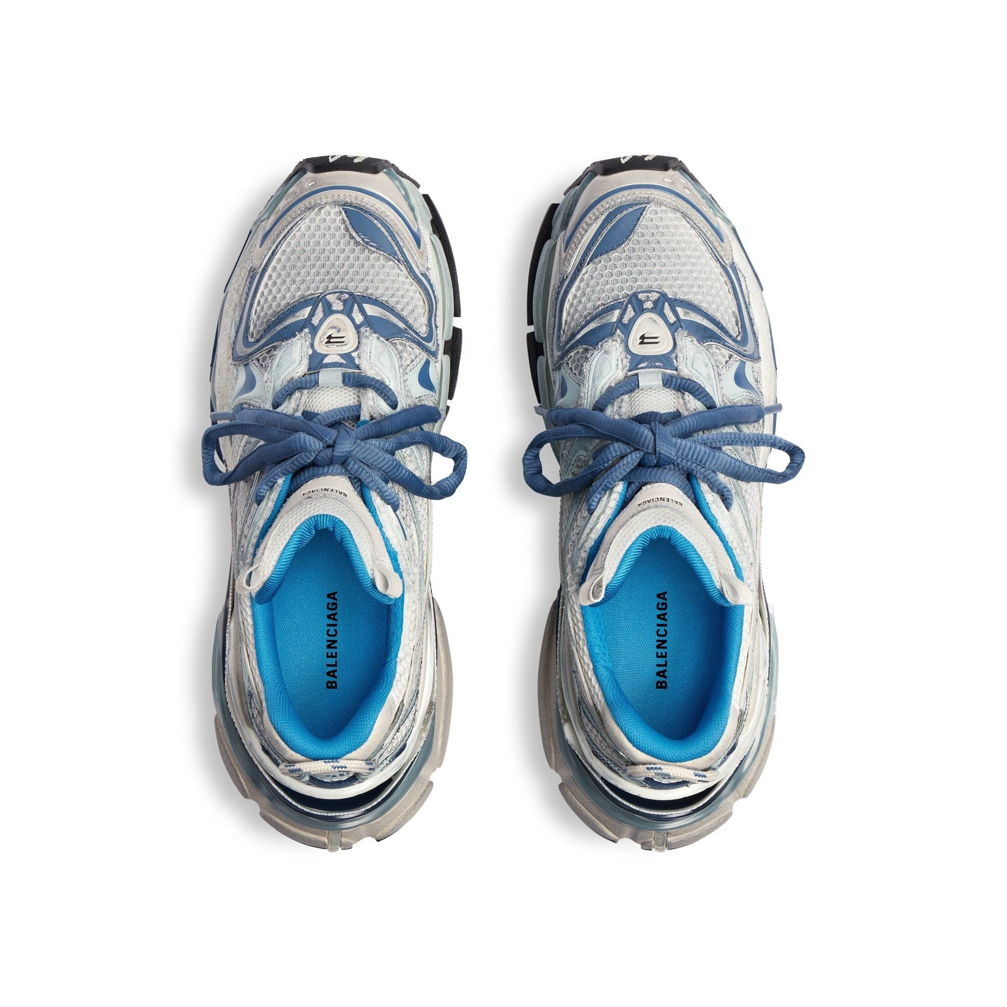 Giày Balenciaga Runner 2.0 Trainers 'Blue' 779066W3RXP9402 - Ảnh 6