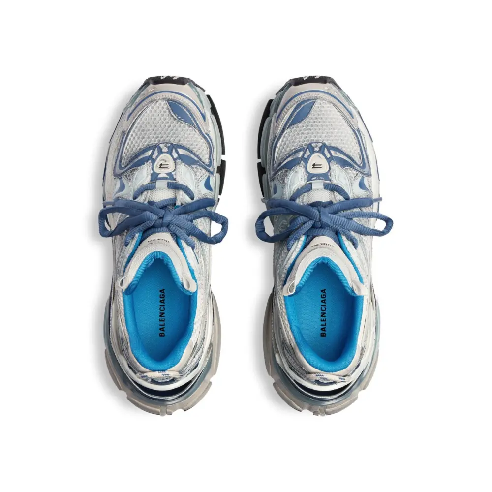Giày Balenciaga Runner 2.0 Trainers 'Blue' 779066W3RXP9402 - Ảnh 6