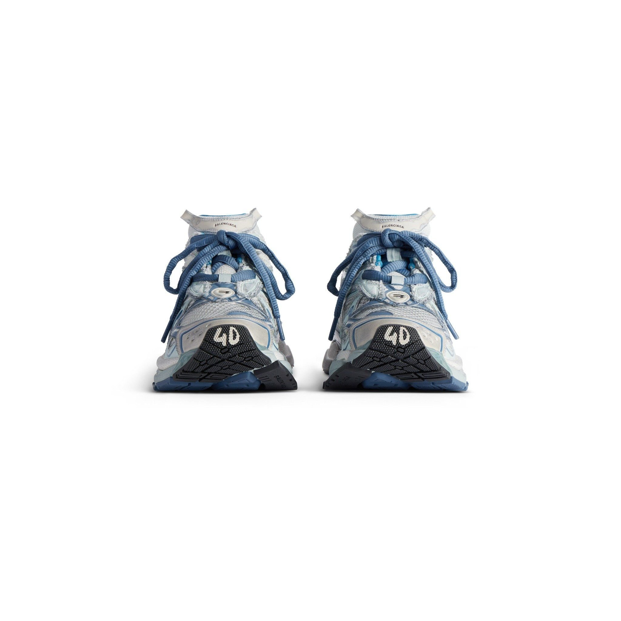 Giày Balenciaga Runner 2.0 Trainers 'Blue' 779066W3RXP9402 - Ảnh 3