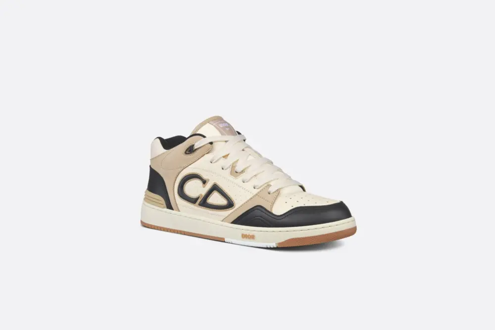 Giày Dior B57 Mid-top Sneaker 'Black Cream' 3SH141ZXT-H169 - Ảnh 4