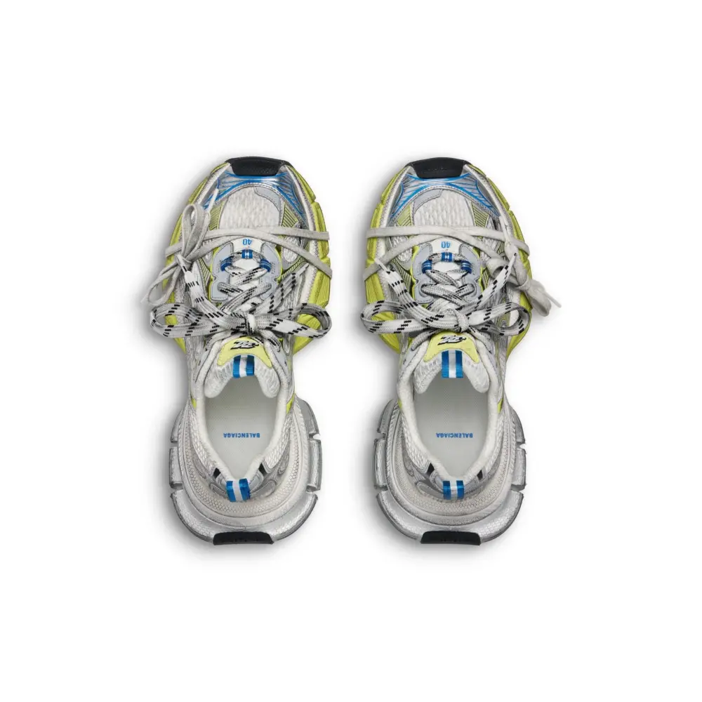 Giày Balenciaga 3xl Trainers 'White Yellow' 734731W3XL59074 - Ảnh 6