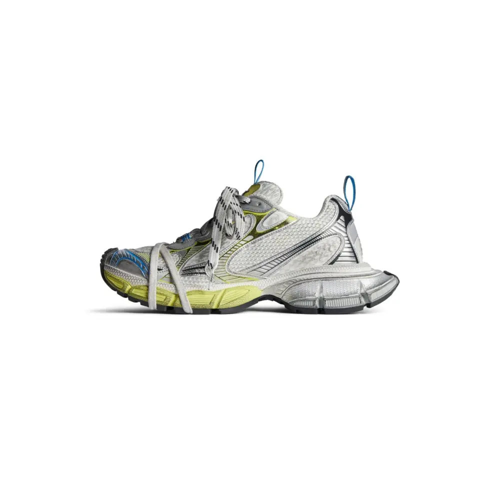 Giày Balenciaga 3xl Trainers 'White Yellow' 734731W3XL59074 - Ảnh 4