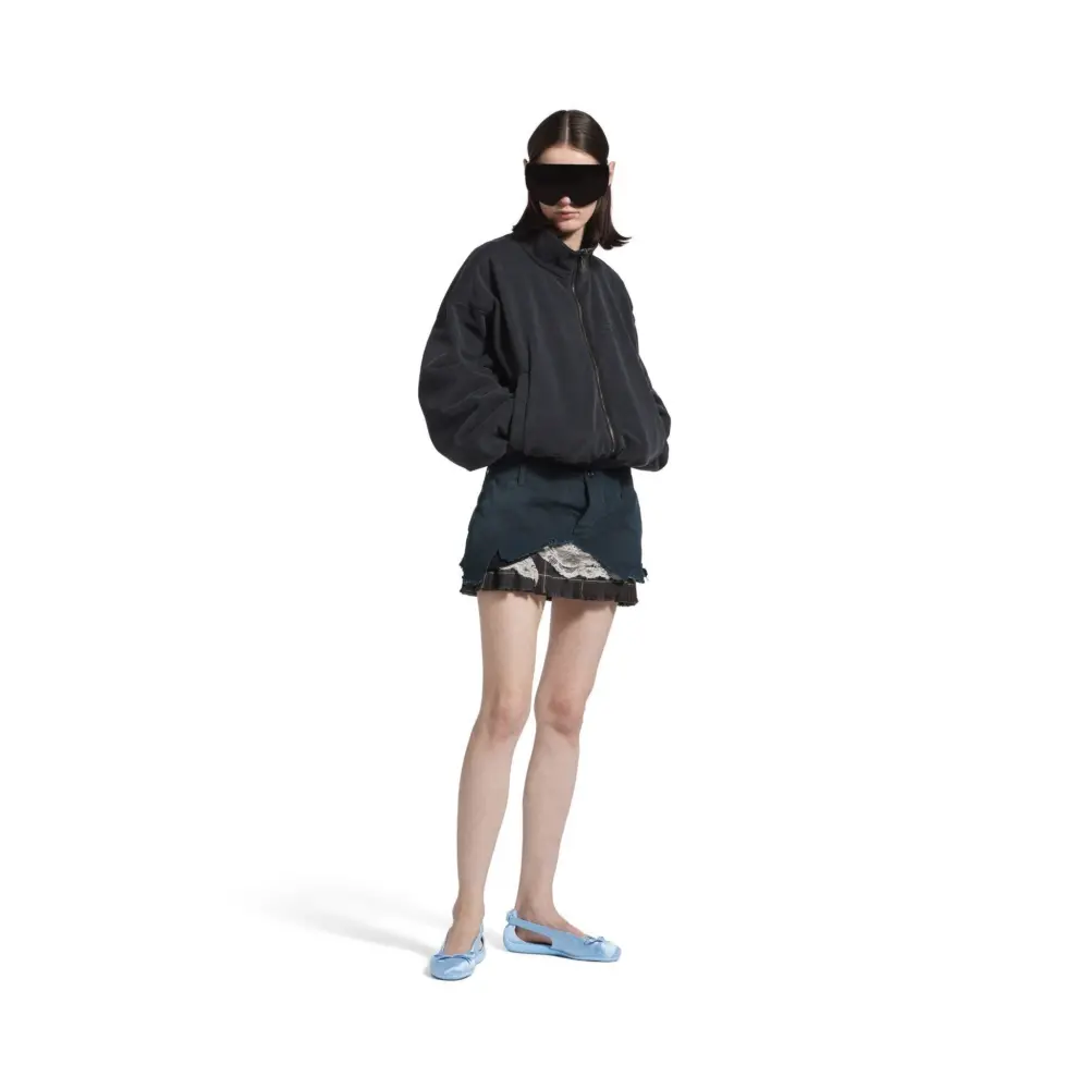 Alternative view of Giày Balenciaga Speedcat Ballet Satin 'Blue' 847163WSDST4400